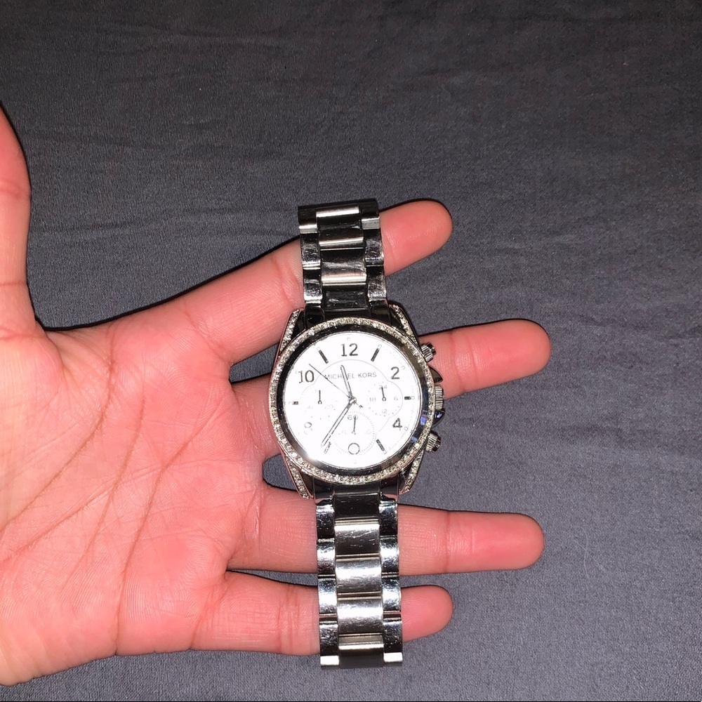 rhinestone MK watch😍😍😍